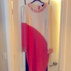Long sleeve midi dress